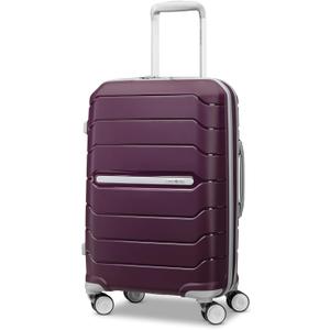 Samsonite Freeform Hardside Carry-On Luggage with Spinner Wheels - Hardshell Suitcase - TSA, Airline-Approved - Expandable Hard Shell, Smooth Rolling Wheels for Lightweight Travel - Amethyst Purple