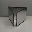 3 Sided Splatter Guard,Foldable Stainless Steel Oil Splatter Screens for Frying,Oil Splash Insulation Board,Nonstick Oil Splatter Guard Stove Insulation Board(L: 15" x W: 11.4" x H: 12")