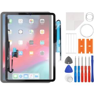 New Touch Screen Digitizer Replacement for iPad Pro 11 1st/ 2nd A1934 A1979 A1980 A2013 A2068 A2228 A2230 with OCA Adhesive Repair Tools Kit-No LCD Screen