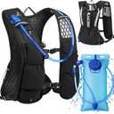 Zacro Running Hydration Vest Backpack, Running Vest with 2L Water Bladder for Men Women, Lightweight Water Backpack for Running, Hiking, Climbing, Camping, Cycling