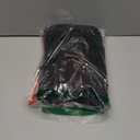 IMIKEYA 55-Inch Black and Red Vampire Cape, Dual-Layer Polyester Cloak with Stand Collar for Adult Cosplay and Party Decoration