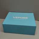 Vepose Women's Aria Thigh High Over The Knee Boots, Cute Suede Long Boots with High Heel and Inner Zipper (7.5, Mocha Toffee Suede)