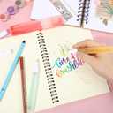 20 Pcs Empty Fillable Pen 3 mm 6 mm 15 mm, Refillable Acrylic Paint Markers, Blank Graffiti White Fillable Paint Pen with 3 Pcs 3 ml Dropper, Round Tilted Flat Head Pens for Oil Water Ink Art Kit