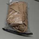 ZXZY Long Vest for Women Sleeveless Knit Cardigan Open Front Draped Sweater Duster Casual Lightweight Outwear Vests (Large, Khaki)