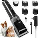 Professional Dog Grooming Clippers for Thick Coat - Dog Hair Trimmer for Grooming Kit- Sheep Shears for Thick Hair Pet Grooming Clippers for Dogs, Cats, Sheeps, Horse (Black)