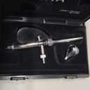 Harder & Steenbeck Airbrush ULTRA 2024 - German-Engineered Dual Action Painting Set with Gravity Feed - 0.45mm Self-Centering Nozzle - 5ml Paint Cup 120231