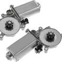 A-Premium Front Left and Right Power Window Lift Motor Compatible with Saturn SC 1991-1992, SC1 SC2 1993-1996, SL SL1 SL2 1991-1995, SW1 SW2 1993-1995, Driver and Passenger, 2-Pc Set