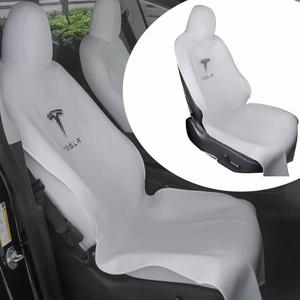 for Tesls Dog Seat Cover,Seat Protector for Tesla Model Y/3 Waterproof Child Seat Protect Accessories (1-Pack) (White)