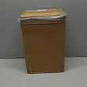 TIPGO Bathroom Trash Can with Lid, 10 Liter/ 2.6 Gallon Slim Garbage Can, Small Trash Bin Waste Basket with Pop-Up Lid for Kitchen, Bedroom, Living Room, Office (White)