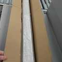 Upgraded 4 FT Baseboard Heater Cover with Left and Right Endcaps, Galvanized Steel Easy Slip-On Heater Cover for Replacing Old and Rusty Looking Electric and Hydronic Base board Heat Covers
