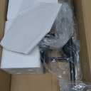 3-Light Bathroom Light Fixtures, 17.23" Black Modern Vanity Lights with Clear Glass Shade, Bathroom Wall Lamp for Mirror Kitchen Living Room Hallway Cabinet Porch