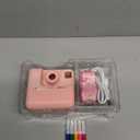 Instant Print Camera for Kids, 1080P Kids Instant Cameras,HD Selfie Digital Video Cameras Toddler 3 Rolls Print Paper & 32G Card,Christams Birthday Gifts for Girls Boys Age 5 6 7 8 9 10 (Light Pink)