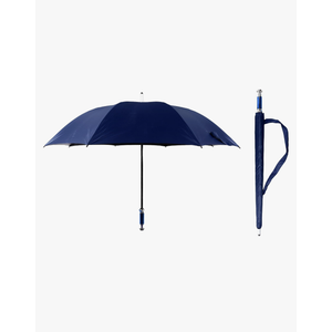 Outdoor Golf Umbrella, Automatic Straight Rod Black Glue Stylish Windproof 130cm Diameter Stick Umbrellas for Rain Sun Wedding