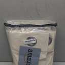 H.VERSAILTEX Linen Blackout Curtains Durable Thick Textured Linen Look 100% Blackout Patio Door Curtain Anti Rust Grommet Extra Wide Sliding Door Curtain Panel, Bleached Sand, W100 x L96 inch