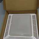 S97014094 Bathroom Fan Cover Grille and Lens for Broan 678, 679, 679FL, 679FLT, 680, 680FL, 680FLT, M680, HD50L, HD80L, Bathroom Exhaust Fan Light Cover Replacement