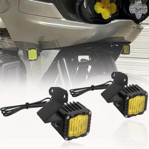 Road Glide LED Turn Signals with Selective Yellow Prismatic Lens Front Running Lights for Harley Touring 2024-2025 FLTRX, CVO Road Glide ST FLTRXSTSE Plug-and-Play