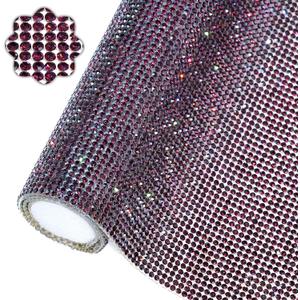 Locacrystal Bling Rhinestone Sticker DIY Car Decoration Stickers Self-Adhesive Hotfix Glitter Crystal Gem Sheet Stickers for Cars & Crafts with 19440Pcs 2mm Rhinestones(Purple/Amethyst,9.4" x 15.8")