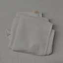 WEALUXE 2 Pack White Kitchen Table Cloth for Folding Table 4ft [ 60x84 in ] Rectangle Tablecloth Set, Stain and Wrinkle Resistant Washable Polyester Table Cover for Dinner Table, Wedding, Party