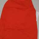 Elevate Your Dog's Fashion Quotient with Colorful and Breathable Sleeveless Cotton Shirts! Perfect Pet Apparel for Small to Medium Dogs Red M (M-(8~14lb) | Chest(~18.1"))