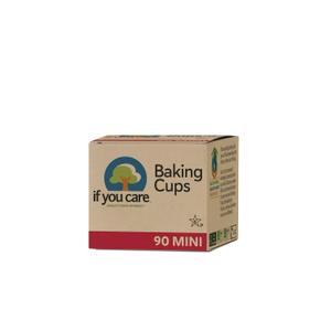 If You Care Unbleached Cupcake Liner Baking Cups - 24 Pack of 90-Count Boxes Mini Size - Made of Silicone Coated, Greaseproof Parchment Paper, Compostable Muffin Holders