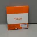 TUCCH 2-in-1 Detachable Wallet Case for iPhone 17 Pro (6.3-inch) 2025, Wireless Charging | RFID Blocking 4 Card Holder | Wrist Strap | Kickstand | Magnetic | PU Leather | Protective Flip Cover | Black