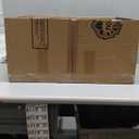 Floor Lamp with End Table, Side Table with Lamp Attached, Bedside Nightstand Light for Small Spaces with Wicker Drawer and Storage Shelf for Living Room, Bedroom, Guest Room, 2 Bulbs Included