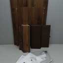 Furinno Andrey Coffee Table with Bin Drawer, Columbia Walnut/Dark Brown 18.9"D x 31.5"W x 15.6"H