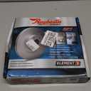 Raybestos Element3 Automotive Replacement Rear Coated Brake Rotor for Select 2003-2007 Honda Accord, 2004-2008 Acura TSX (980138FZN)