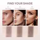 KYDA Liquid Contour, Cool Toned Double Head Cream Contour Stick, BlendableLong Lasting & Waterproof Beauty Wand Face Bronzer Makeup-Terracotta Brown