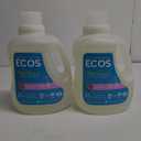 ECOS Laundry Detergent Liquid, 100 Loads - Dermatologist Tested Laundry Soap - Hypoallergenic, EPA Safer Choice Certified, Plant-Powered - Lavender, 100 Fl Oz