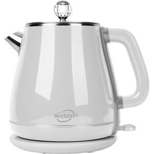 Retro Electric Kettle 1.8L, All Stainless Steel Hot Water Electric Kettle for Boiling Water, BPA Free Tea Kettle, 1350W Fast Boil, Auto Shut Off & Boil-Dry Protection