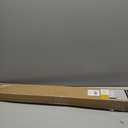 No Drill Blinds for Windows 1" Vinyl L-Shaped Slats Cordless Mini Blinds for Home, for Window Size 31" W  64" H White