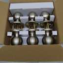 BESTTEN [3 Pack] Door Knob with Lock and Key, Keyed Different Entry Door Knob, for Entrance and Front Door, Satin Nickel