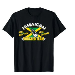 Jamaican Bobsled Team T-Shirt, Size S