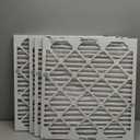 BNX TruFilter 20x22x1 Air Filter MERV 13 (4-Pack) - MADE IN USA - Electrostatic Pleated Air Conditioner HVAC AC Furnace Filters for Allergies, Pollen, Mold, Bacteria, Smoke, Allergen, MPR 1900 FPR 10