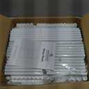 Shoe Rack, 9 Tier Shoe Storage Cabinet with Door 36 Pair Plastic Shoe Shelves Organizer for Closet, Entryway, Hallway, Bedroom, White