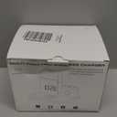 Alarm Clock Charging Station for Bedrooms, 7 in 1 Wireless Charging Station, Magnetic Charger with Night Light Bedside Clock for iPhone 17 16 15 14 13 12 Pro Max, Apple Watch, AirPods (Wood)