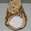 KOOLTAIL Fall Dog Hoodie with Autumn Maple Leaf Pattern for Small Dogs -Thanksgiving Pet Sweater Sweatshirt Warm Cold Weather Clothes with Leash Hole and Pocket for Puppy Male/Female S