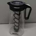 Mueller Cold Brew Coffee Maker, 64 oz Tritan Fortified Pitcher, Pour Spout Handle Lid, Resilient & Leak-Proof for Iced Coffee Tea