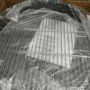 Realcook Charcoal BBQ Smoker Grill - 20 Inch Vertical Smoker for Outdoor Cooking Grilling