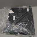 Tcbelosion Collapsible File Organizer Box with Handle,12.20x5.11x9.84Inches, Filing Organizer for Home or Office, Small Portable File Box (2 Packs, Black-Yellow)