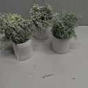 4Pcs Small Fake Plant for Home Decor, Artificial Plants Indoor for Shelf Decor, Small Artificial Plants in Pots for Kitchen Bathroom Laundry Farmhouse Room Decor