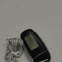 Aeon Rechargeable 3D Pedometer with Step Counter  Silent Motion Sensor, Large LCD Backlight Display, USB Charging, Belt Clip & Lanyard - Accurate Fitness Tracker