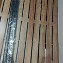 GarveeLife Metal Privacy Screen 72" h x 47" w, Outdoor Privacy Screens and Panels, Freestanding Decorative Fence for Patio Lawn Garden Deck Balcony, 3-Panel with Stand for Outdoor & Indoor Use