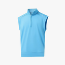 Rouen Mens Vests Outerwear Lightweight Moisture Wicking Midlayer Sleeveless Sports Golf Quarter Zip Pullover Mens Vest Size L