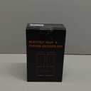 Electric Salt and Pepper Grinder Set-Rechargeable, Salt and Pepper Shakers, Automatic Salt and Pepper Grinder Set with Led Light, Adjustable Coarseness, One Handed Operation, Electric Pepper Mill (Yellow Brown - Rechargeable)