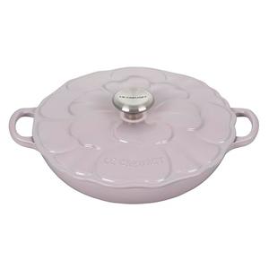 Le Creuset Signature Enameled Cast Iron Petal Braiser, 2.25qt., Shallot Le Creuset Signature Enameled Cast Iron Petal Braiser, 2.25qt., Shallot
