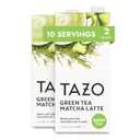 TAZO Green Tea Matcha Latte Concentrate, Sweetened with Notes of Honeydew Melon & Tropical Fruit, for Hot or Iced Lattes, Mocktails, Easy-to-Serve, 32 oz Carton (Pack of 2)