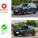 Front Bumper Spoiler Compatible with 2019-2023 BMW X5 G05 M-Sport