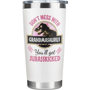 Grandma Gifts - Birthday Gifts for Grandma - Mothers Day, Christmas Gift Ideas for Grandmother from Grandchildren, Granddaughter, Grandson, Grandkids - 20 Oz Stainless Steel Tumbler